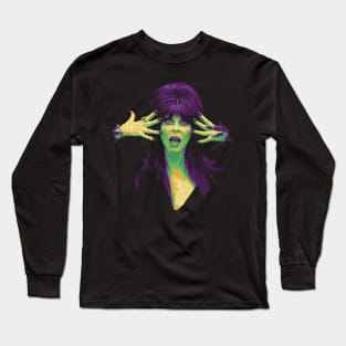 Elvira Horror Long Sleeve T-Shirt